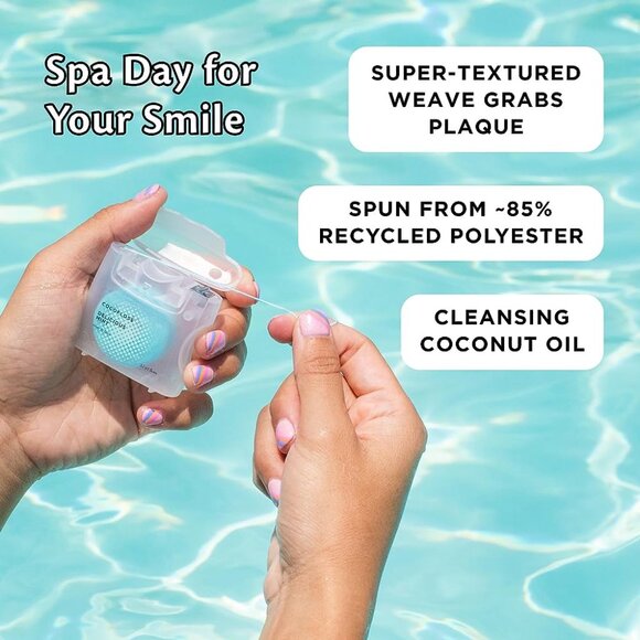 Cocofloss mint dental floss - 33 yd - Picture 2 of 2